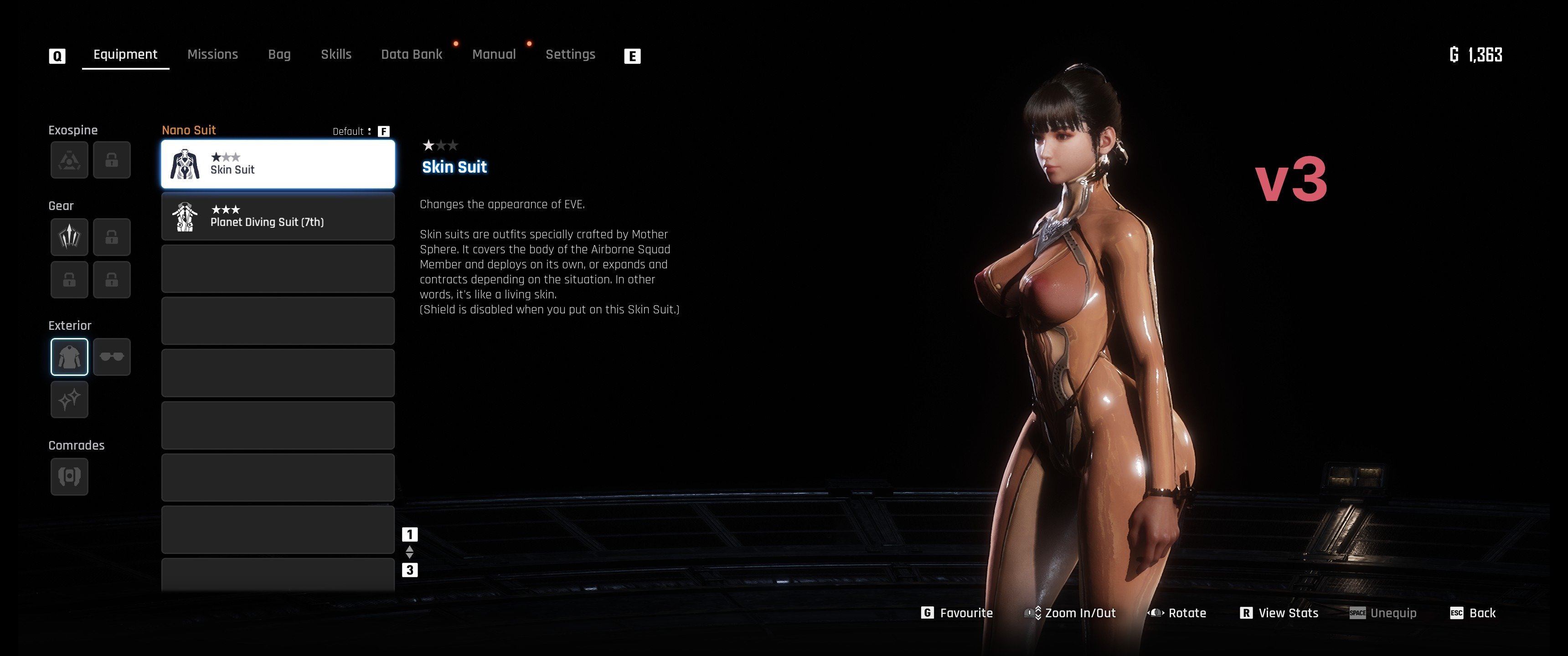 Yesgyatt's Skin Suit
