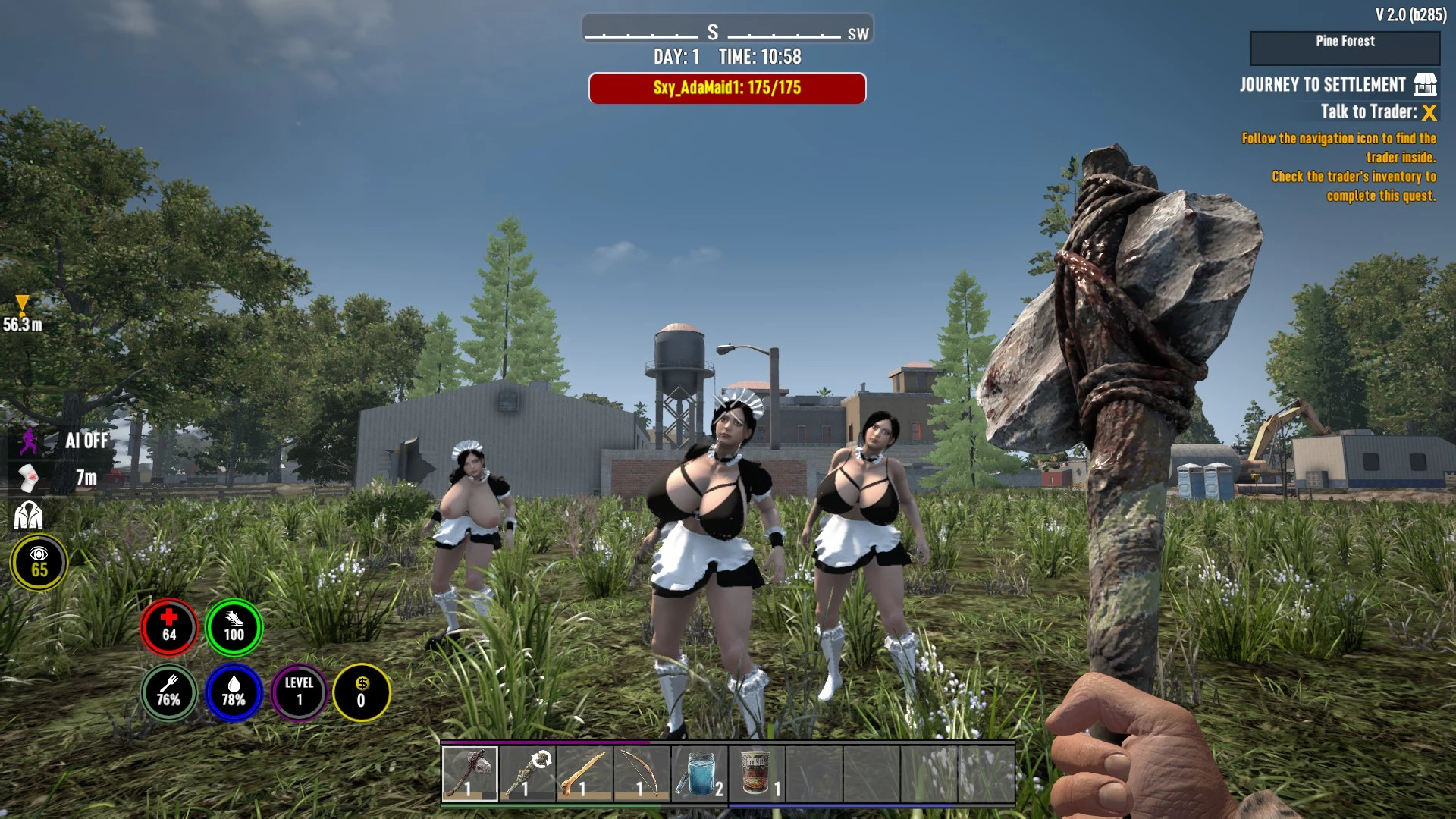 Sxy Zombie Ada Maid