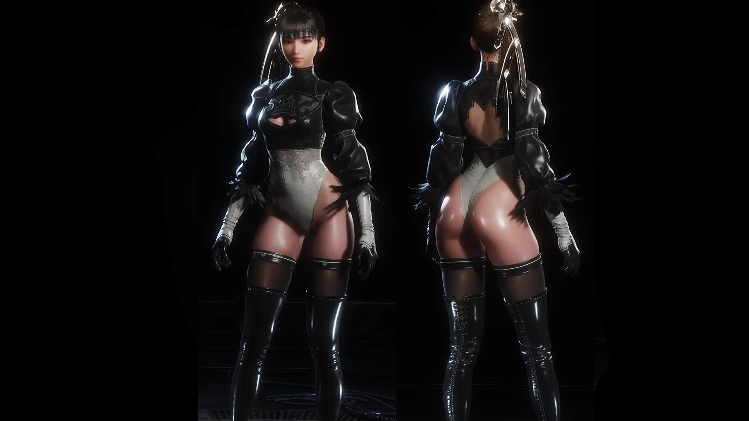 YoRHa 2B Skirtless
