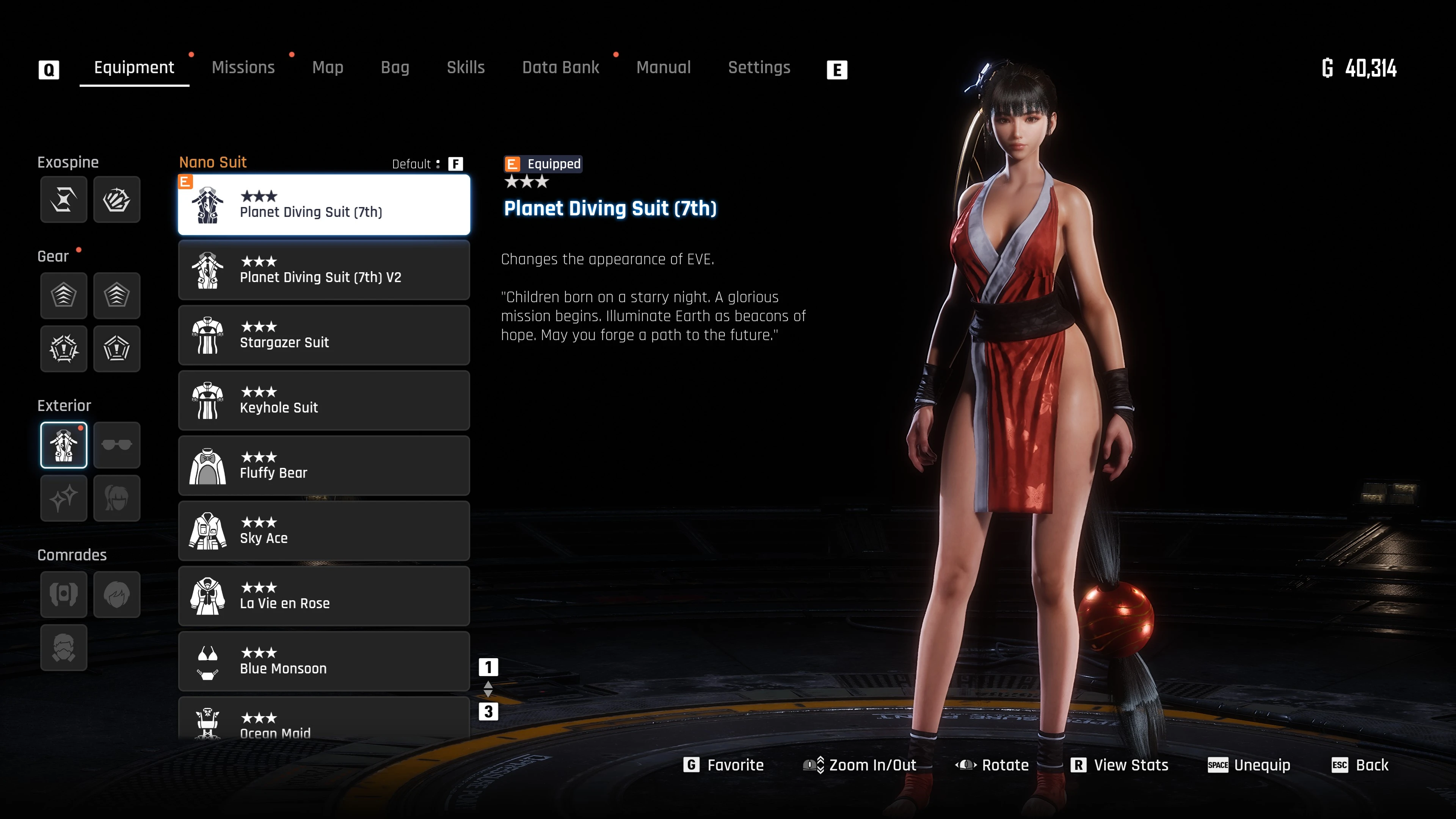 Eve KOF13 Costume