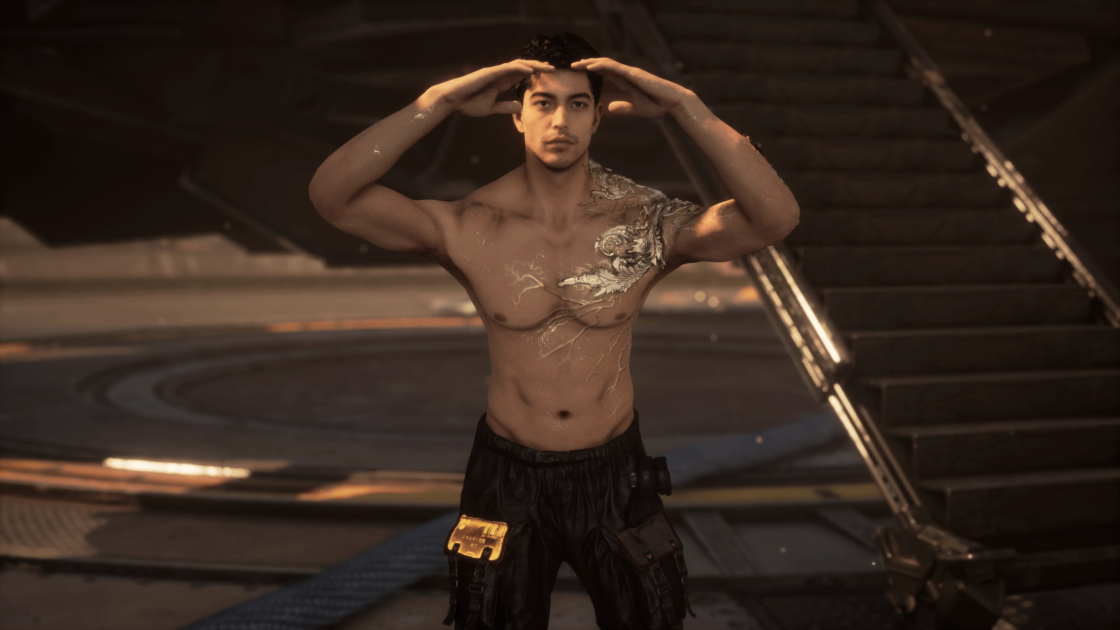 Adam Shirtless